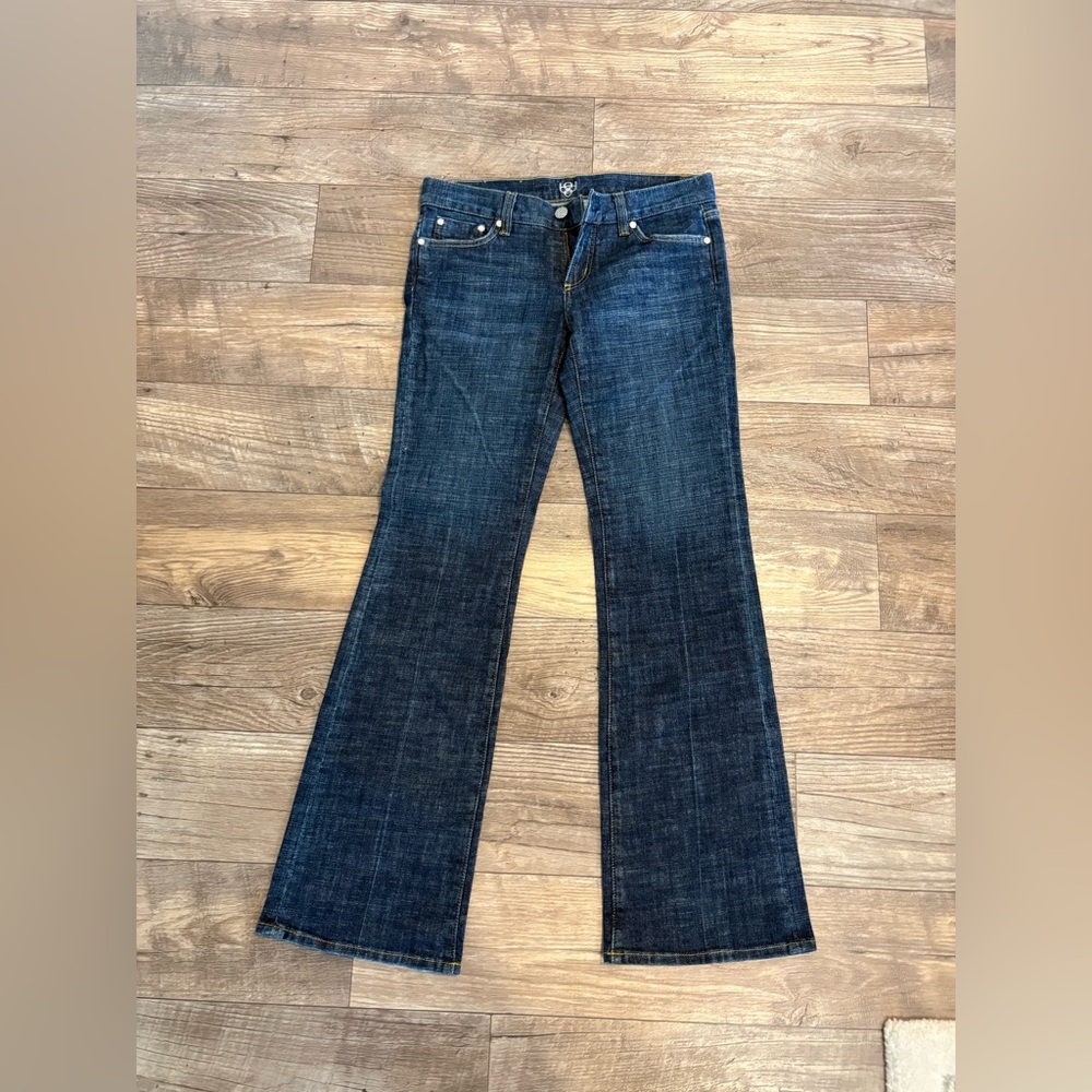 Y2K Dark Wash Bebe Denim